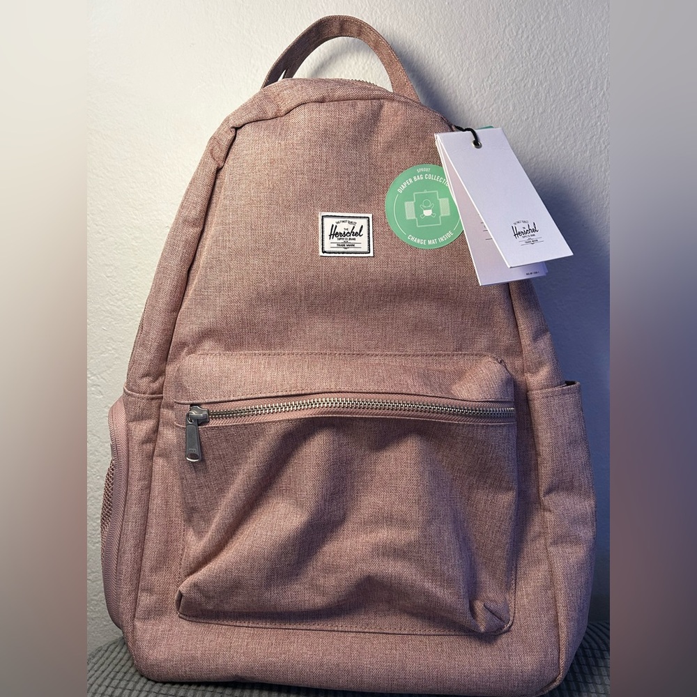 NOVA SPROUT HERSCHEL DIAPER BAG!!